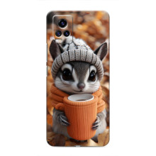 Печатный чехол «Зверята с кофе» для ViVO V20