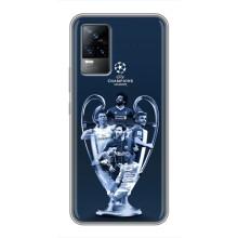 Чехлы для Vivo V21 (VPrint) - Футбольные клубы (Кубок ЛЧ)