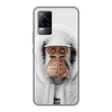 Чехлы с Обезьянами NFT для Vivo V21 (AlphaPrint) (обезьяна NFT в тату)