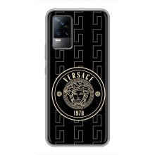 Чехлы VERSACE для Виво В21 (PREMIUMPrint) (Лого Версаче)