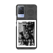 Чехлы VERSACE для Виво в21 (PREMIUMPrint)