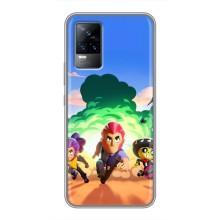 Чехол для Vivo V21 Бравл Старс (VPrint)