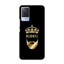 Чехол (Корона на чёрном фоне) для Виво в21 – KING