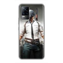 Чехол PUBG для Виво В21 (AlphaPrint) (Пабг мен)