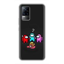 Чехол Амонг Ас для Vivo V21 (AlphaPrint) (Импостер)