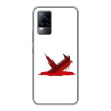 Чехол с принтом (Русский корабль...) для Виво В21 (AlphaPrint)