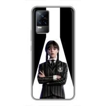 Чехлы Венсдей на Vivo V21 Уэнсдей (AlphaPrint) (W-Wednesday)