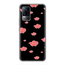 Чохол з  символікою Аніме для Vivo V21 (Анімешні хмаринки)