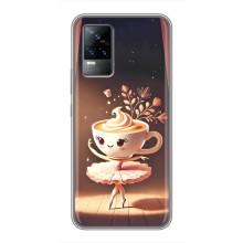 Чохол з мемом Тралалело тралала на Vivo V21 – Балерина капучина