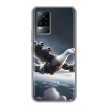 Чохол з мемом Тралалело тралала на Vivo V21 – Бомбардіні гусіні