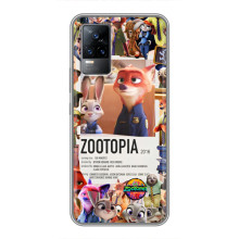 Чохол Зоотрополіс на Vivo V21 – Колаж Зоо