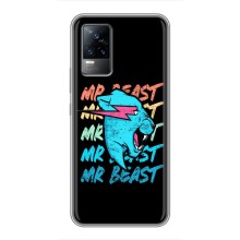 Чехлы Мистер Бист для Виво В21Е (logo Mr beast)