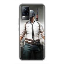 Чехол PUBG для Виво В21Е (AlphaPrint) (Пабг мен)