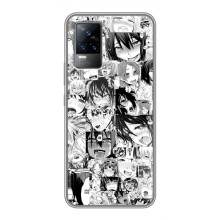 Анимешный чехол для Vivo V21E (Ahegao manga)