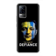 Чохол для Vivo V21E (AlphaPrint - с принтом Зеленського)
