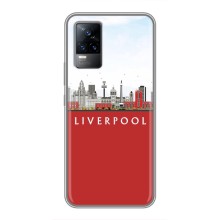 Чехол с картинкой ФК Ливерпуль на Виво В21Е – Город Liverpool