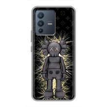 Чехлы для Vivo V23 (5G) - Bearbrick Louis Vuitton (PREMIUMPrint) (Bearbrick LV)