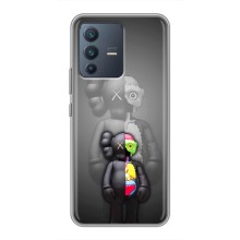 Чехлы для Vivo V23 (5G) - Bearbrick Louis Vuitton (PREMIUMPrint) (Тело Bearbrick)