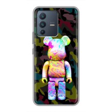 Чехлы для Vivo V23 (5G) - Bearbrick Louis Vuitton (PREMIUMPrint) (Яркий Bearbrick)