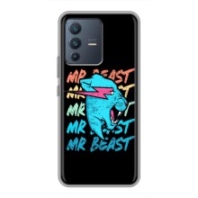 Чехлы Мистер Бист для Виво В23 (5G) (logo Mr beast)