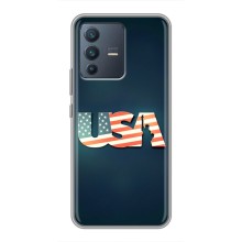 Чохол Прапор USA для Vivo V23 (5G) (USA)