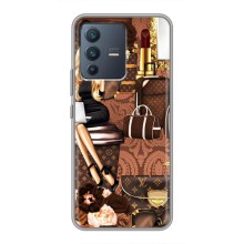 Чохол Стиль Louis Vuitton на Vivo V23 (5G) – Мода Луі Віттон