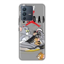 Силиконовый Чехол Nike Air Jordan на Виво В23 (5G) – Air Jordan