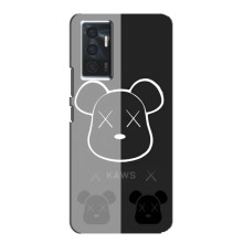 Чехлы для Vivo V23e - Bearbrick Louis Vuitton (PREMIUMPrint) (БеарБрик глаза)