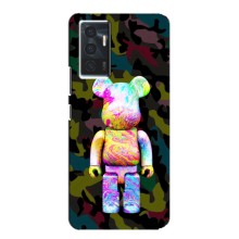 Чехлы для Vivo V23e - Bearbrick Louis Vuitton (PREMIUMPrint) (Яркий Bearbrick)