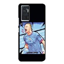 Чехлы с футболистом Ерлинг Холанд для Vivo V23e (AlphaPrint) (гол Эрлинг Холланд)