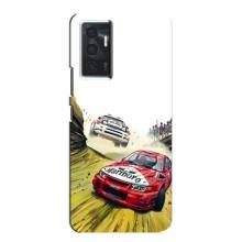 Чехлы с Машинами на Виво в23е (VPrint) (Гоночные Тачки)