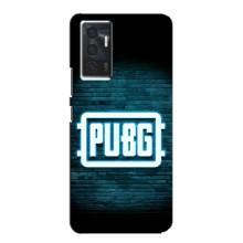 Чехол PUBG для Виво в23е (AlphaPrint) (Лого PUBG)