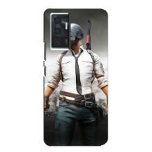 Чехол PUBG для Виво в23е (AlphaPrint) (Пабг мен)