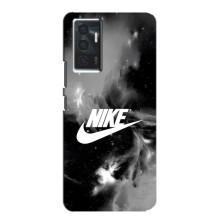 Чехол для Vivo V23e - с принтом Найк (AlphaPrint) (Лого Найк)
