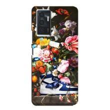 Чехол для Vivo V23e - с принтом Найк (AlphaPrint) (Стиль Найк)