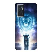 Чехол со Львом для Vivo V23e (VPrint) (Маленький лев)
