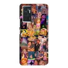 Чехол Рапунцель для Vivo V23e (Рапунцель коллаж)
