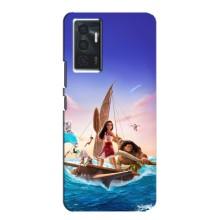 Чехол с мультфильмом Моана Vivo V23e (Моана и Мауи)