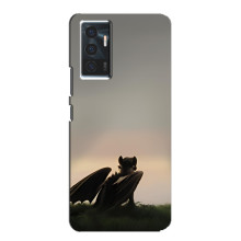 Чехол как приручить дракона на Vivo V23e (Беззубик)