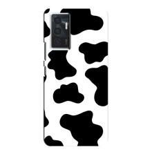 Чохол з принтом корови на ВІVО V23е – Чорний принт