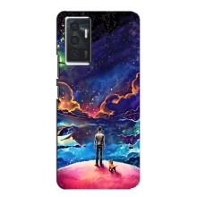 Космические Чехлы для Виво в23е (VPrint) (Галактический вид)