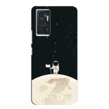 Космические Чехлы для Виво в23е (VPrint) (На луне)