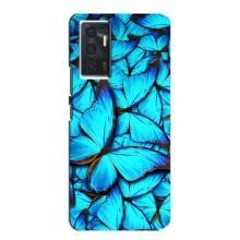 Силіконовий бампер з картинкою звірів для Vivo V23e (Крила метеликів)