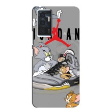 Силиконовый Чехол Nike Air Jordan на Виво В23Е (Air Jordan)