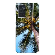 Силиконовый чехол с КАРТИНКАМИ лето для Vivo V23e (AlphaPrint) (Пальма)