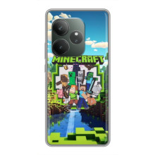 Чехол с картинками Майнкрафт для :ВайВо В70 Элит 
