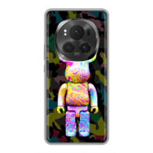 Чехлы для ViVO X200 PRO - Bearbrick Louis Vuitton (PREMIUMPrint) (Яркий Bearbrick)