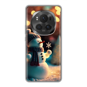 Чехлы на Новый Год ViVO X200 PRO – Снеговик праздничный