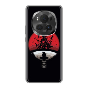 Чехлы с картинкой Итачи Учиха на ViVO X200 PRO – Итачи на черном