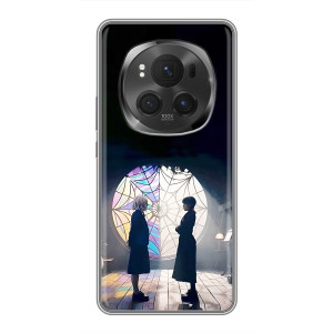 Чехлы с принтом Уэнсдей на ViVO X200 PRO – Уэнсдей и Энди